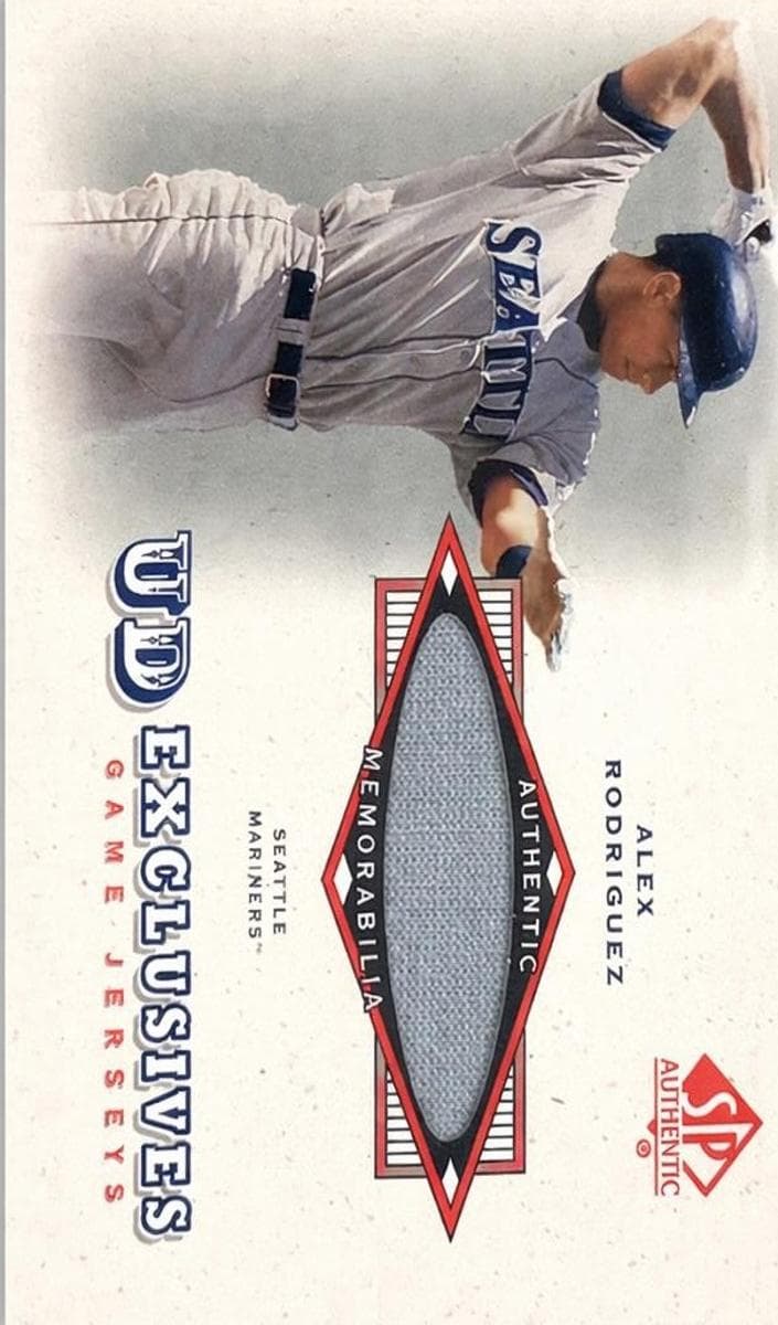 Alex Rodriguez 2001 unknown