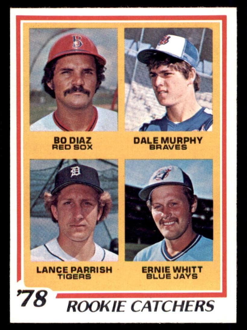 1978 Rookie Catchers (Bo Diaz / Dale Murphy / Lance Parrish / Ernie Whitt) #708