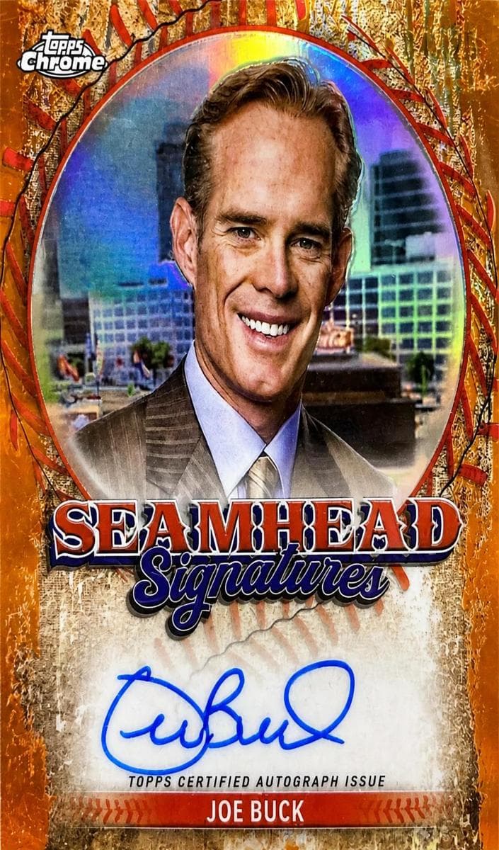 Joe Buck 2024 topps Topps Chrome