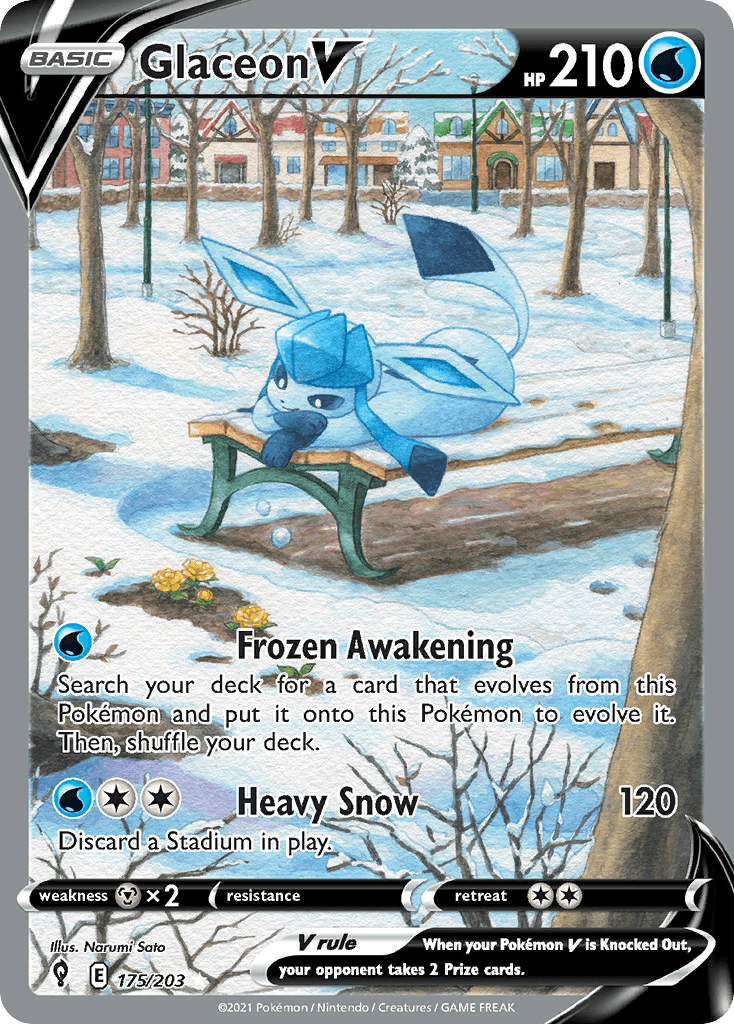 Glaceon V #175