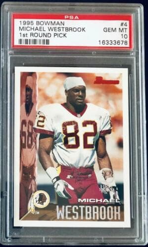 Michael Westbrook 1995 bowman