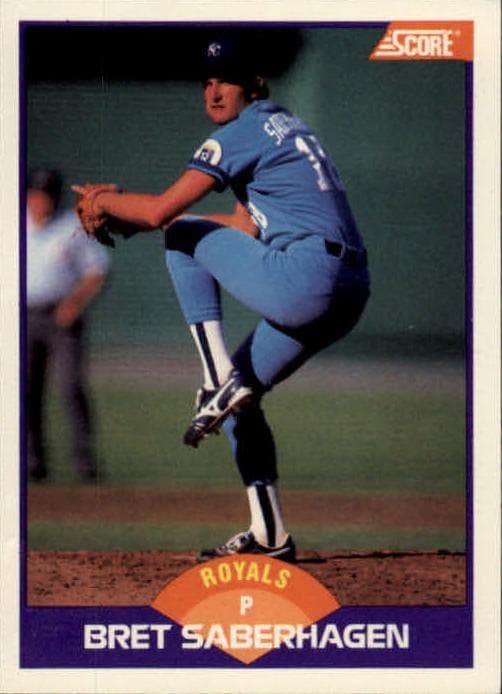 Bret Saberhagen 1989 panini