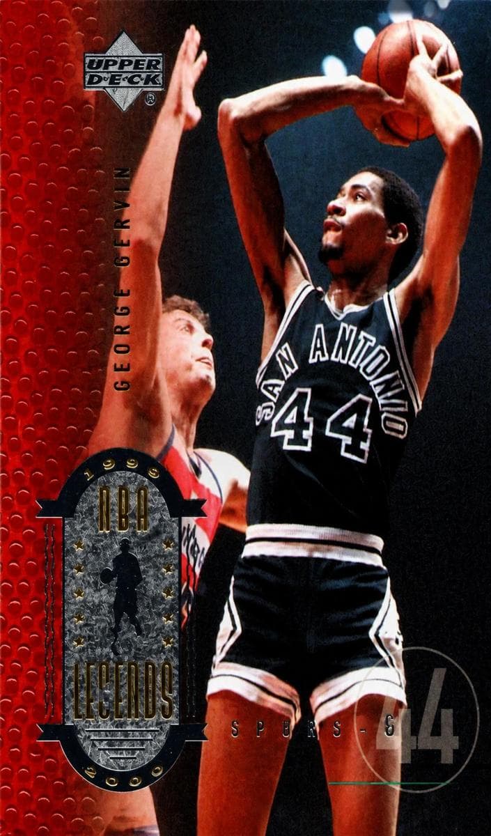 George Gervin 1999 upper-deck Legends
