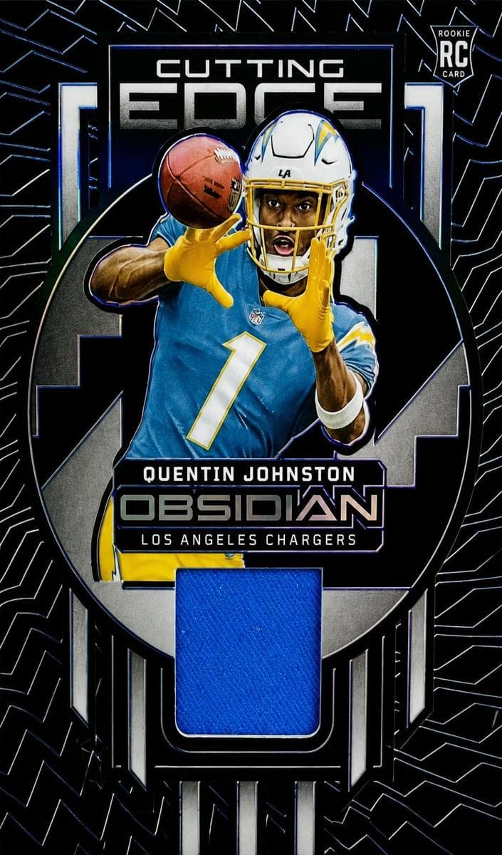 Quentin Johnston 2023 panini Obsidian