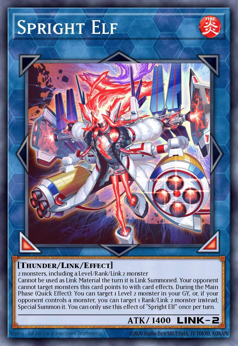 Spright Elf 2022 Yu-Gi-Oh! Japanese Power of the Elements