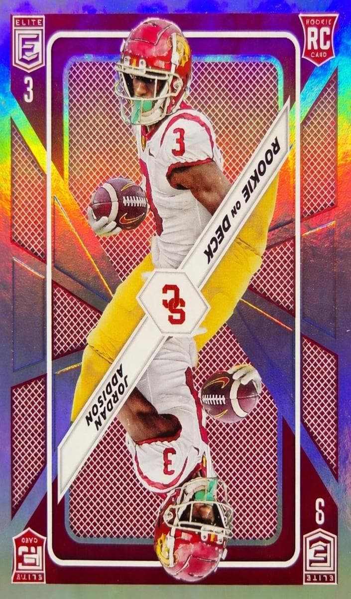 Jordan Addison 2023 panini Donruss Elite