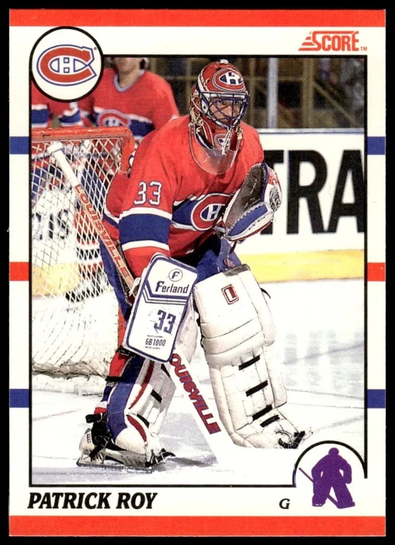 Patrick Roy 1990 panini
