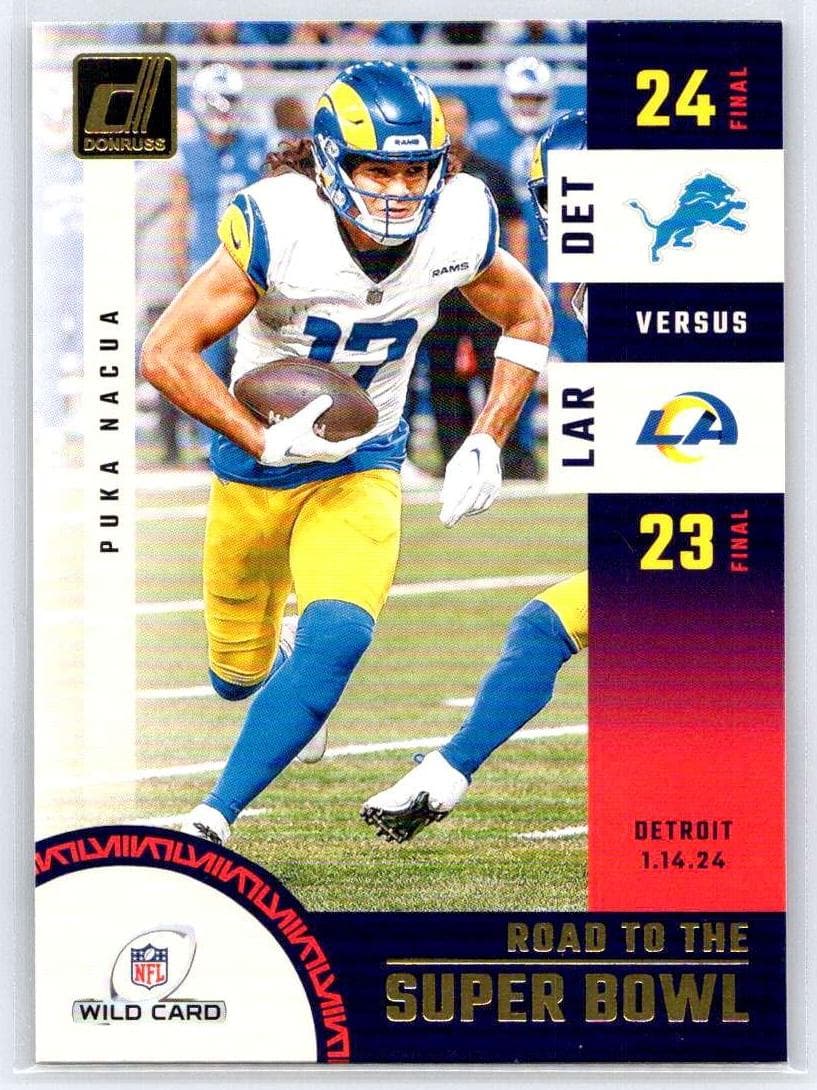 Puka Nacua 2024 panini Panini Donruss