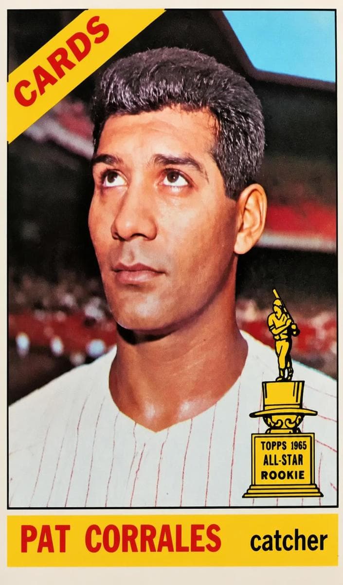 Pat Corrales 1966 topps O-Pee-Chee