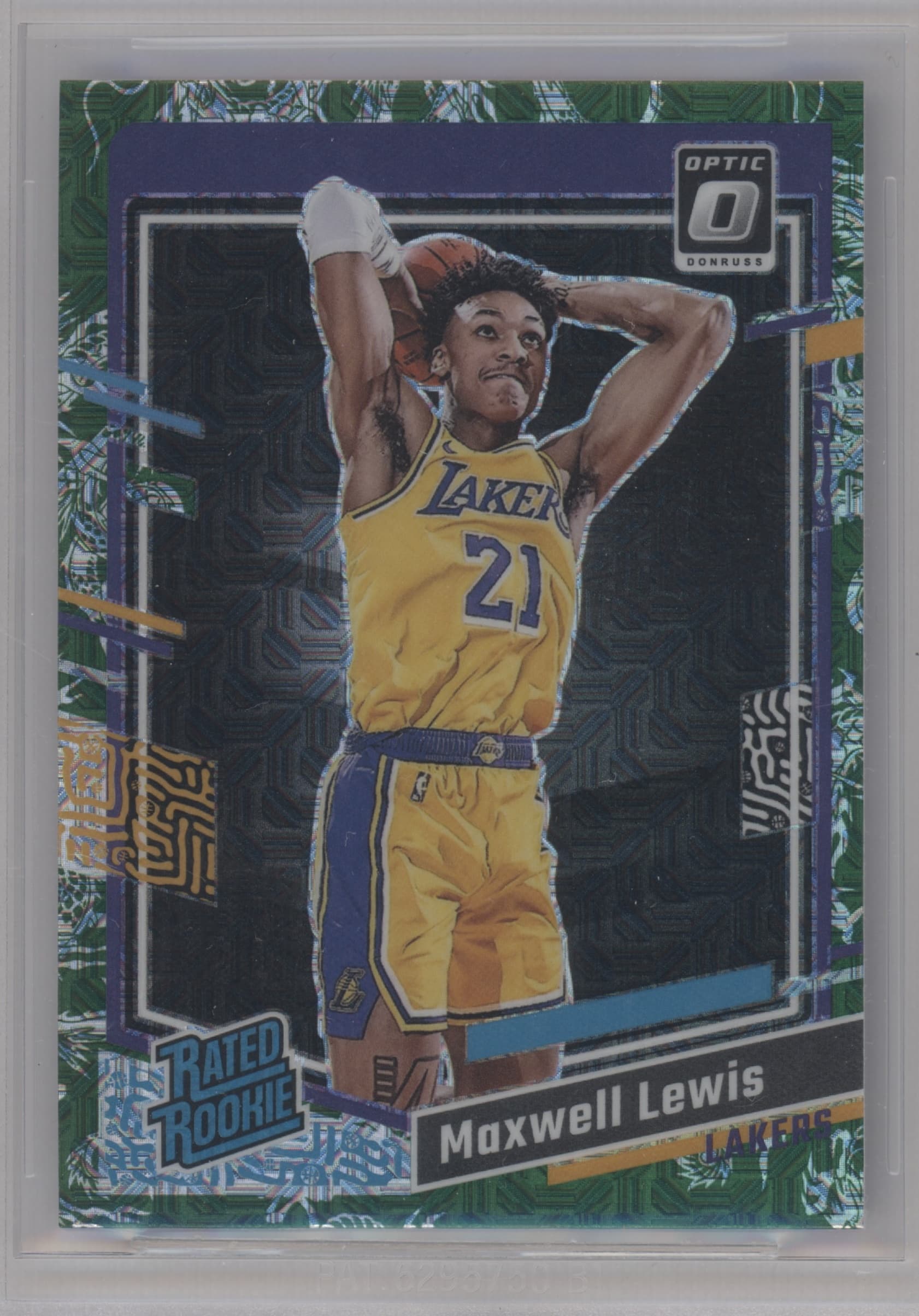Maxwell Lewis 2023 panini Donruss Optic
