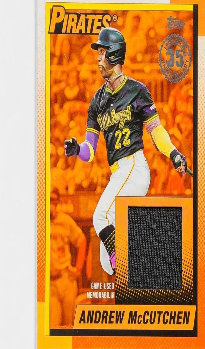 Andrew McCutchen 2025 topps Topps Update