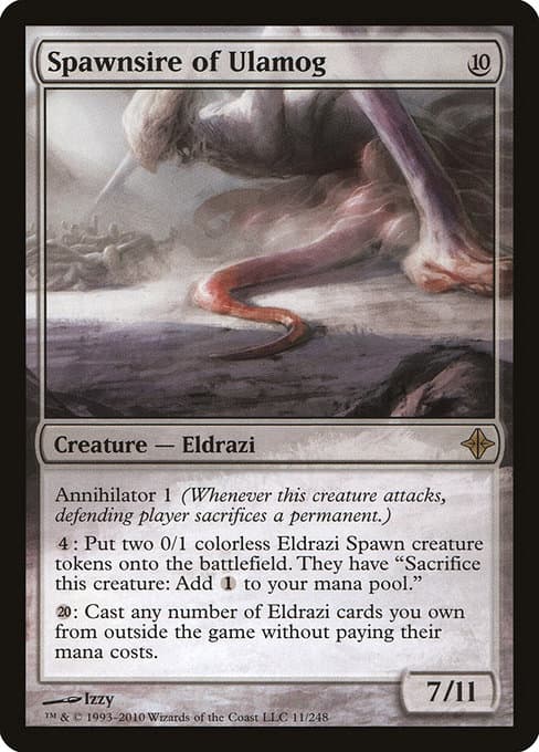 Spawnsire of Ulamog 2010 Magic: The Gathering Rise of the Eldrazi