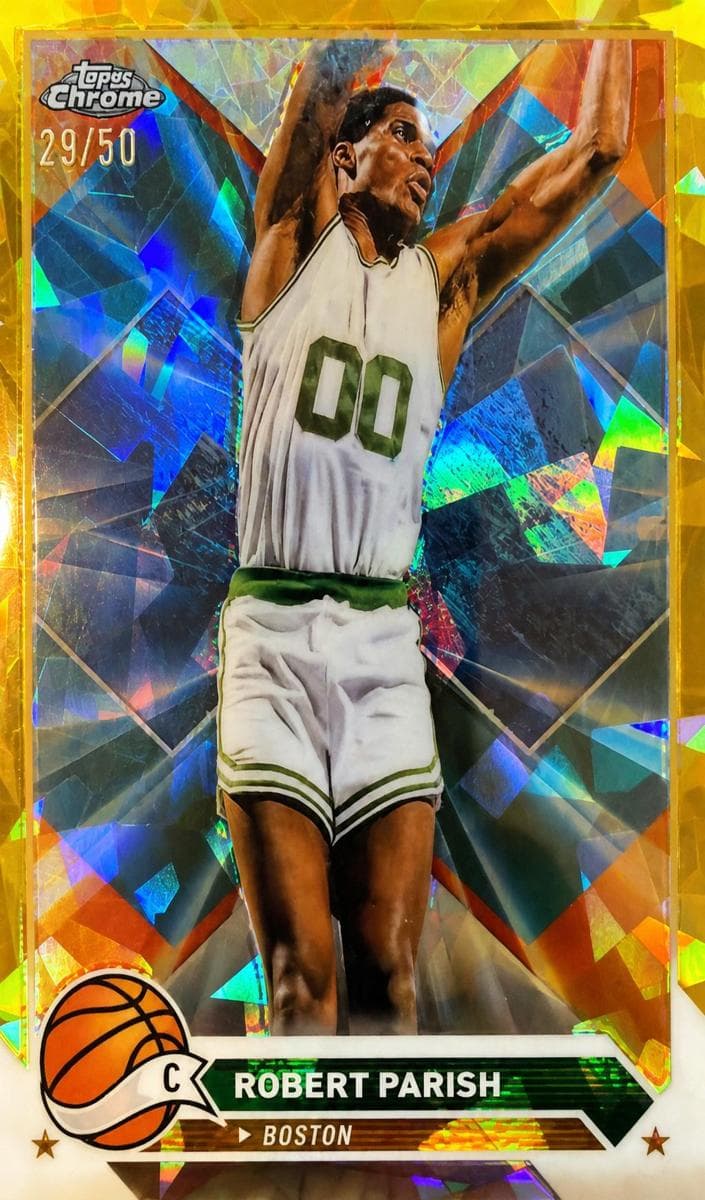 Robert Parish 2023 topps Topps Chrome Sapphire Edition