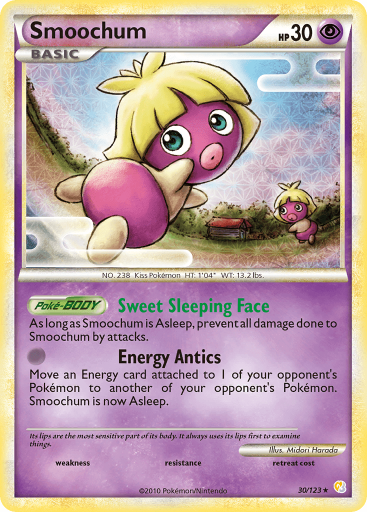 Smoochum 2010 Pokemon HeartGold & SoulSilver