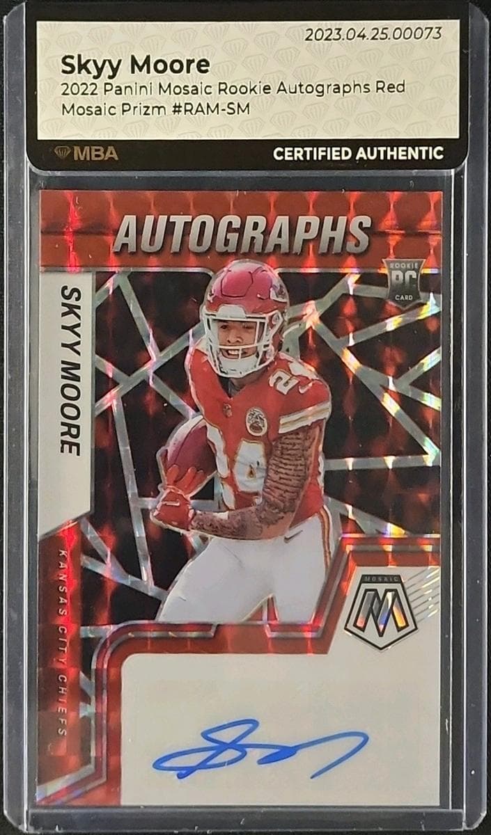 Skyy Moore 2022 panini Panini Mosaic