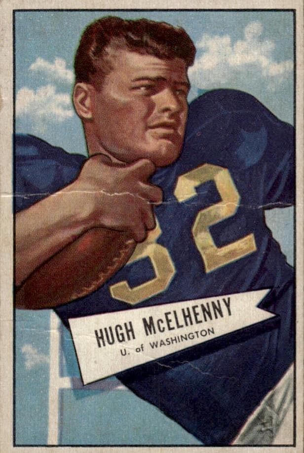Hugh McElhenny 1952 bowman Bowman Small