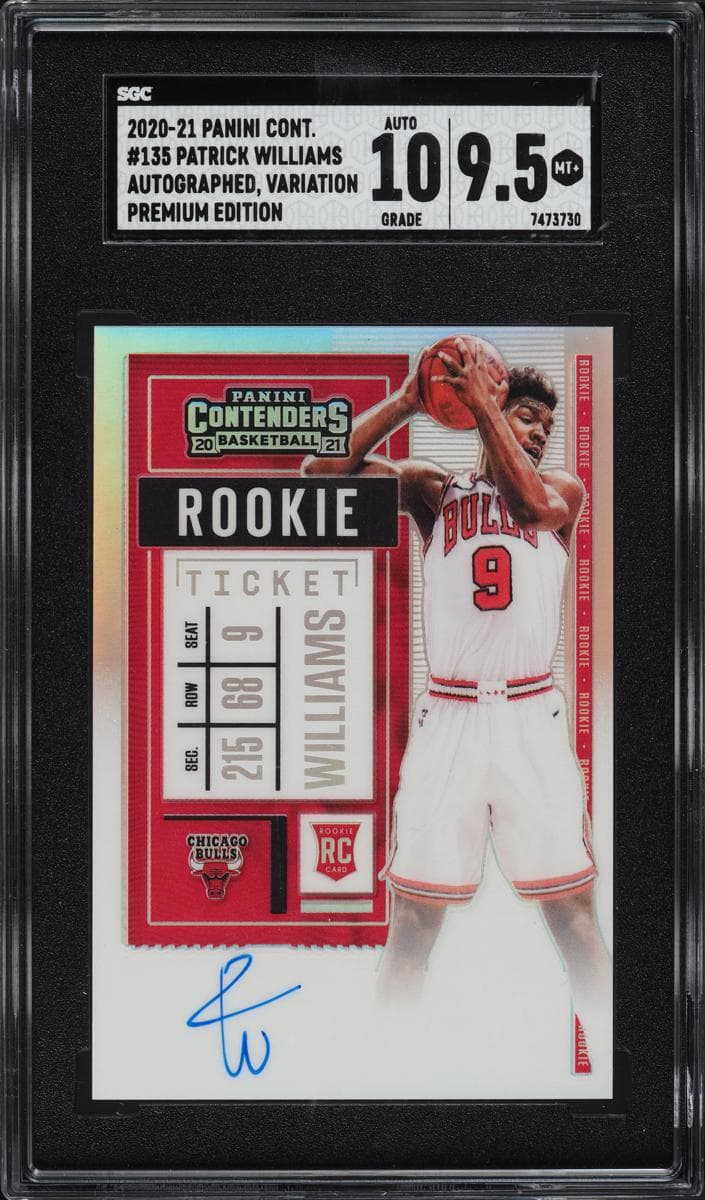 Patrick Williams 2020 panini