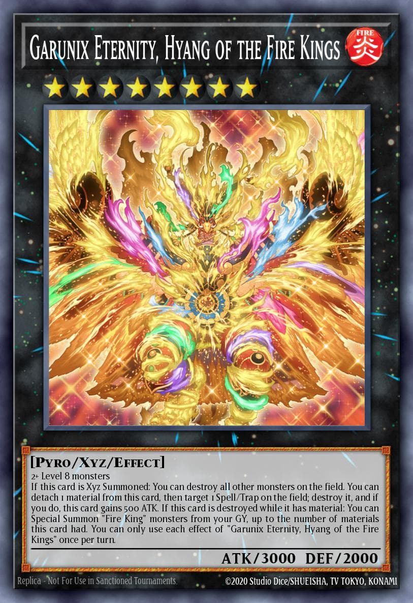 Garunix Eternity, Hyang of the Fire Kings #SR14-EN044