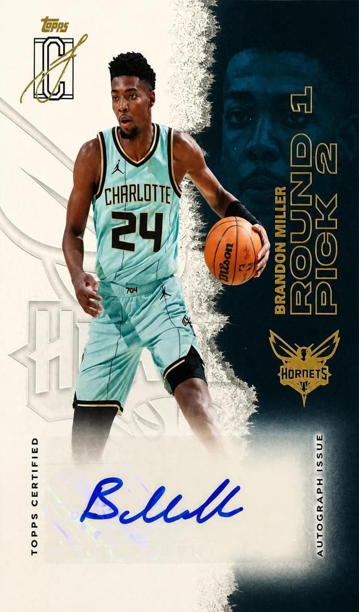 Brandon Miller 2025 topps Topps Signature Class