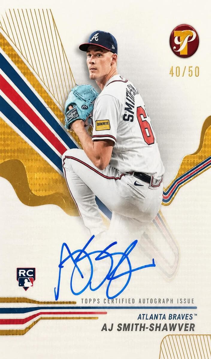 AJ Smith-Shawver 2024 topps Topps Pristine