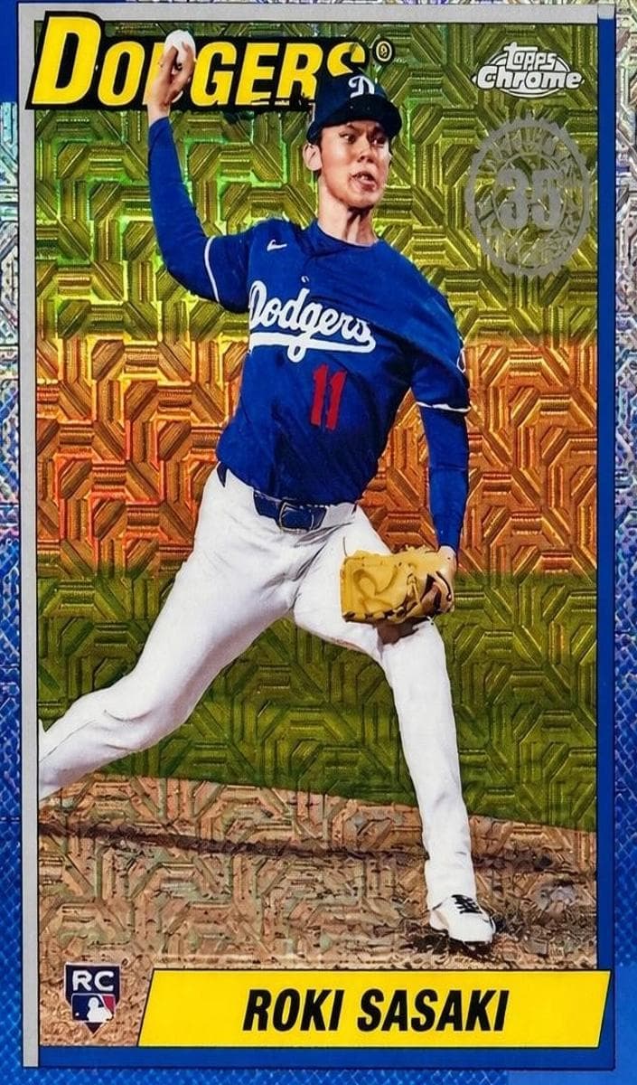 Roki Sasaki 2025 topps Topps