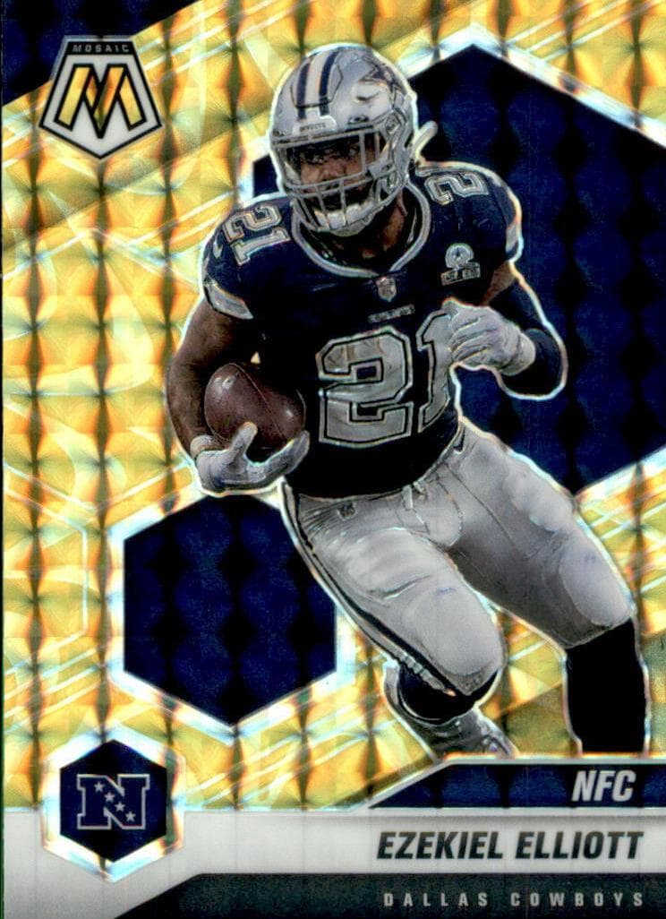 Ezekiel Elliott 2021 panini Panini Mosaic