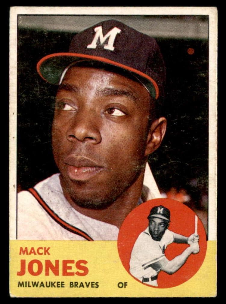 Mack Jones 1963 topps Topps