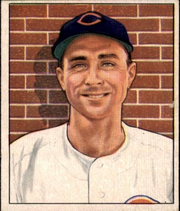 Johnny Wyrostek 1950 bowman Bowman