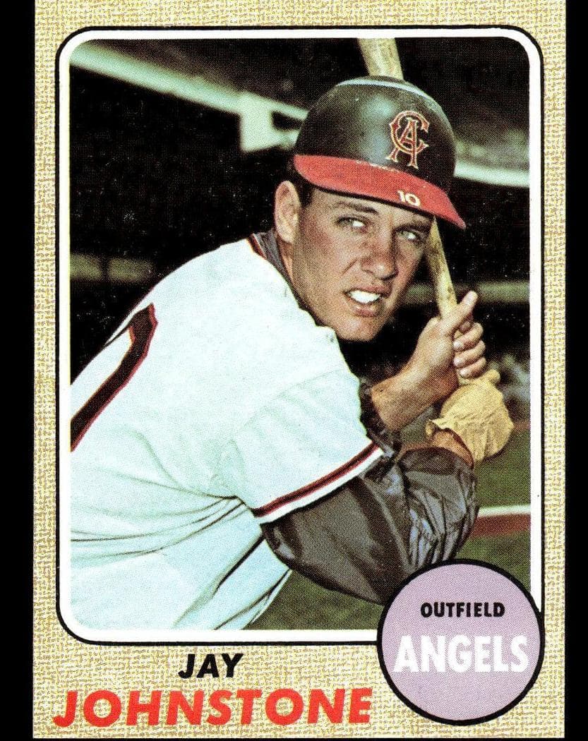 Jay Johnstone 1968 topps Topps