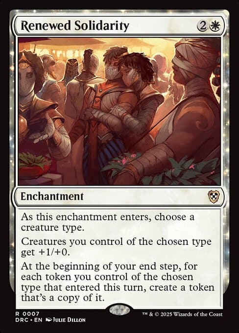 Renewed Solidarity 2025 Magic: The Gathering
