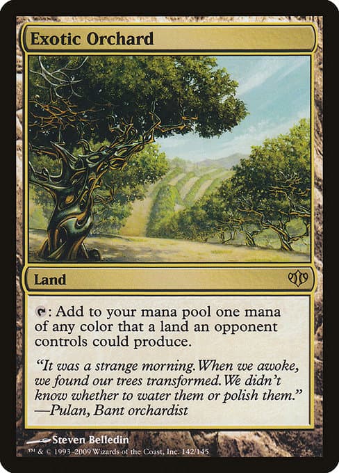 Exotic Orchard 2020 Magic: The Gathering The List Reprints CON