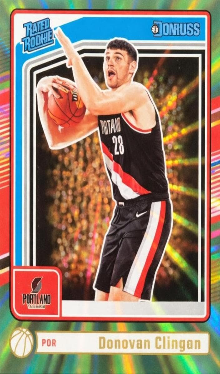 Donovan Clingan 2024 panini Donruss