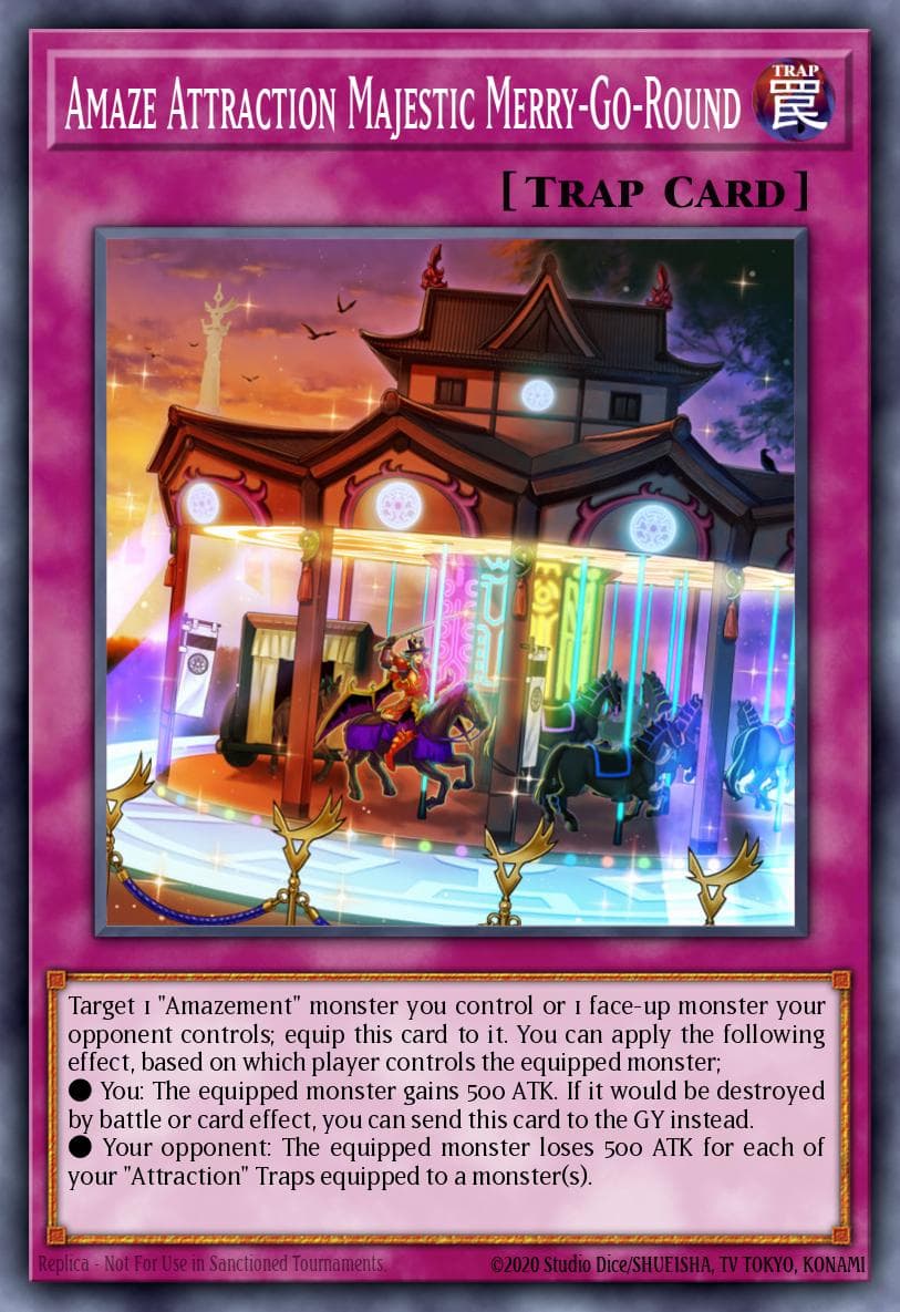 Amaze Attraction Majestic Merry-Go-Round 2021 Yu-Gi-Oh!