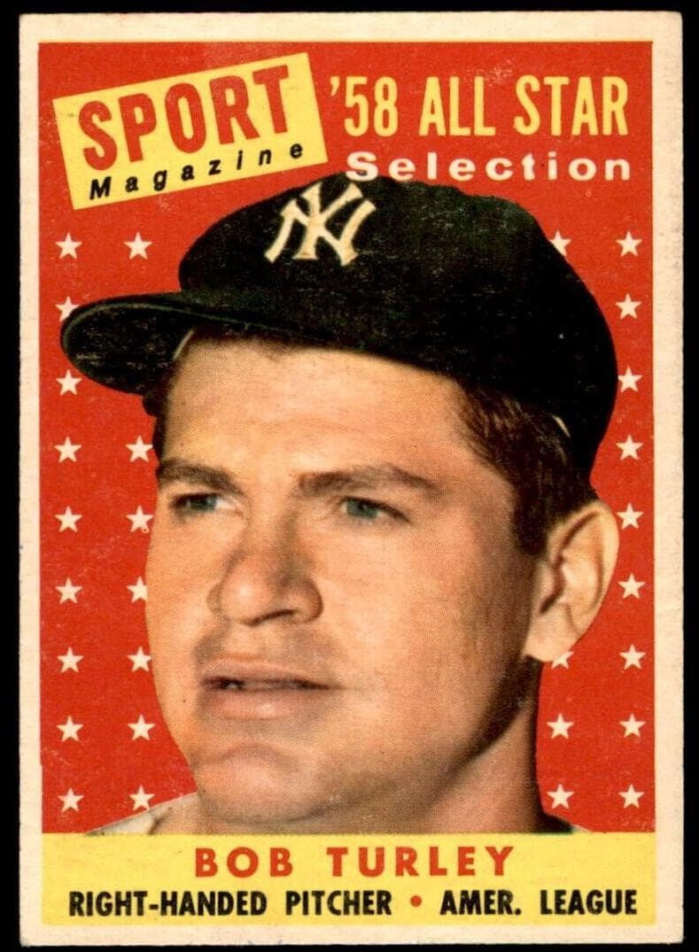 Bob Turley 1958 topps Topps