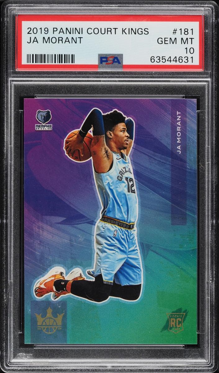 Ja Morant 2019 panini Court Kings