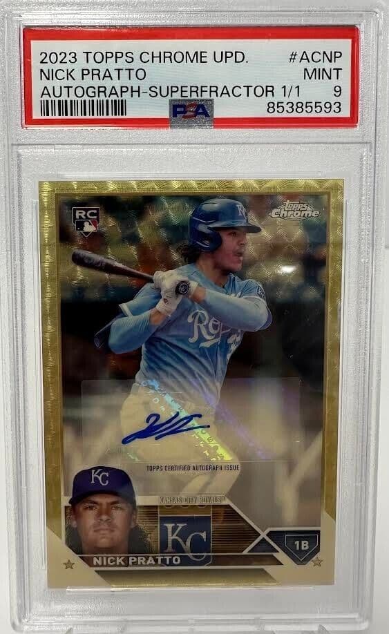 Nick Pratto 2023 topps Topps Chrome Update