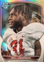 Will Anderson Jr. 2022 bowman