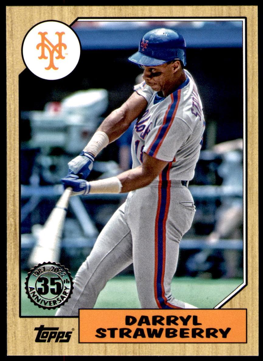 Darryl Strawberry 2022 topps Topps
