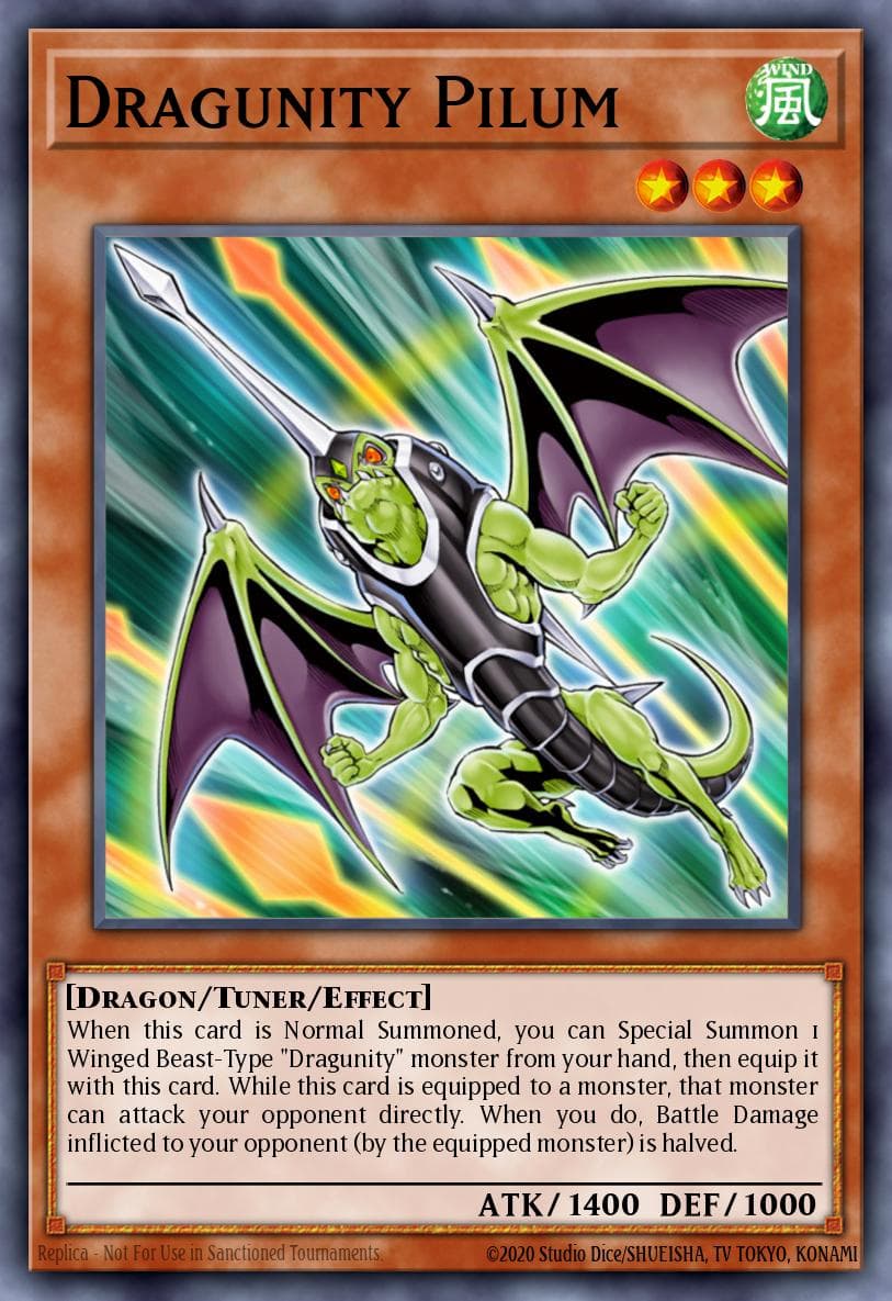 Dragunity Pilum 2011 Yu-Gi-Oh! Duel Terminal 4