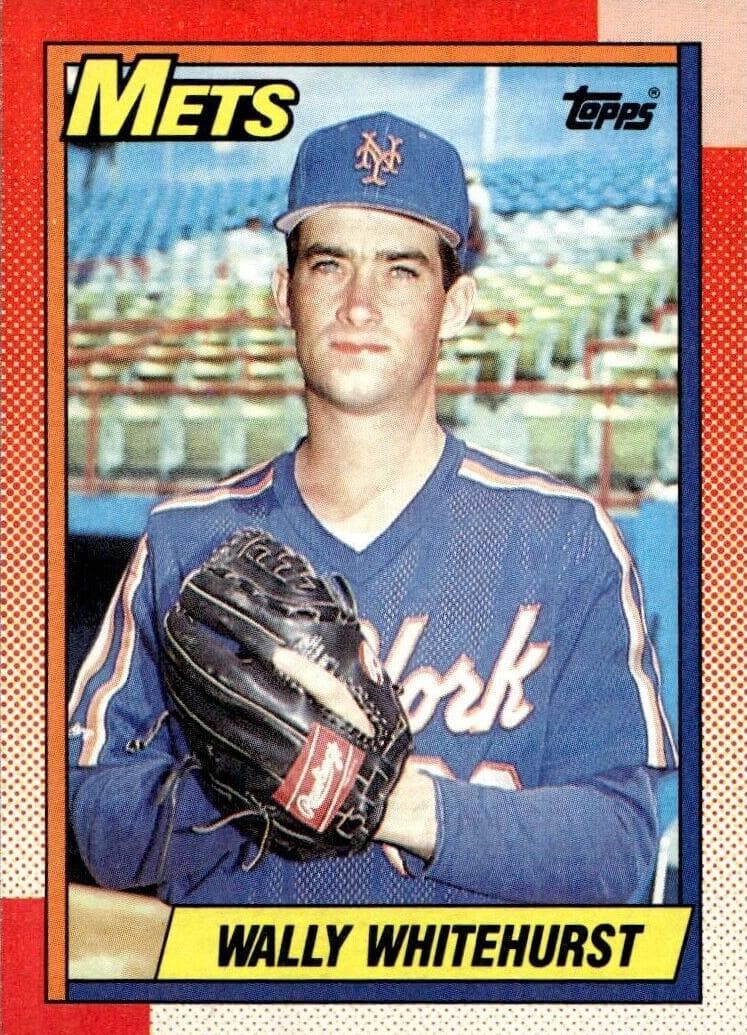 Wally Whitehurst 1990 topps O-Pee-Chee