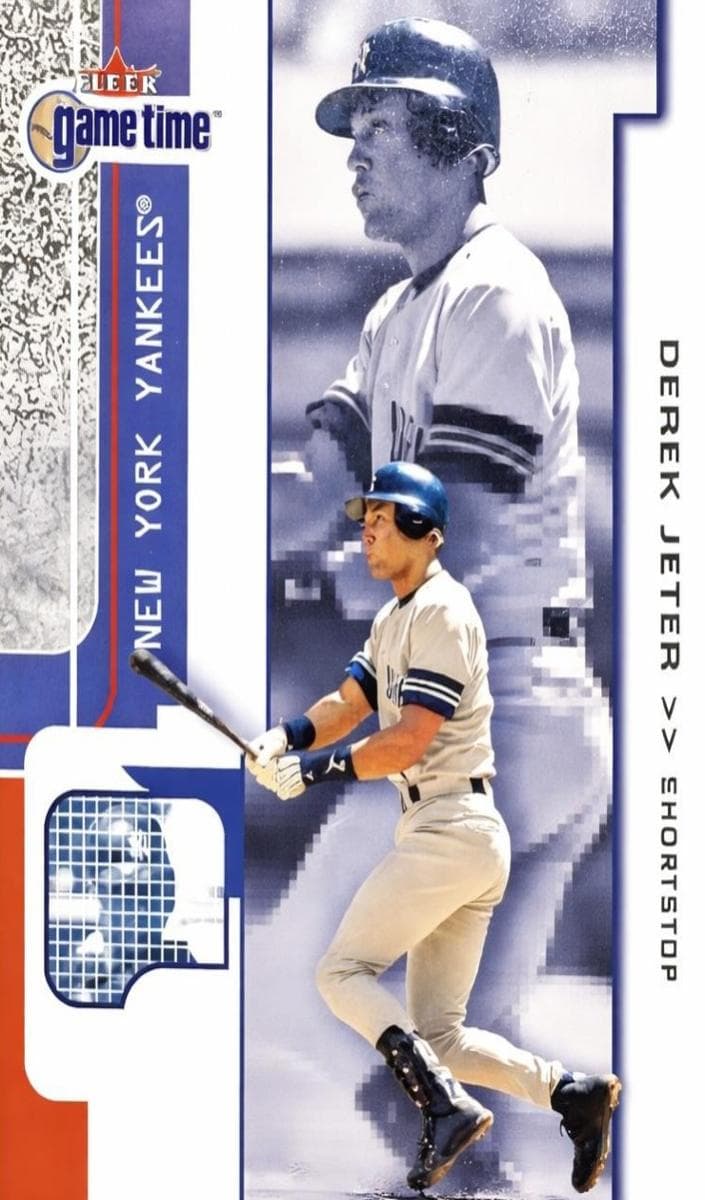 Derek Jeter 2001 fleer