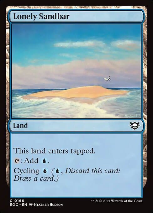 Lonely Sandbar 2011 Magic: The Gathering Commander
