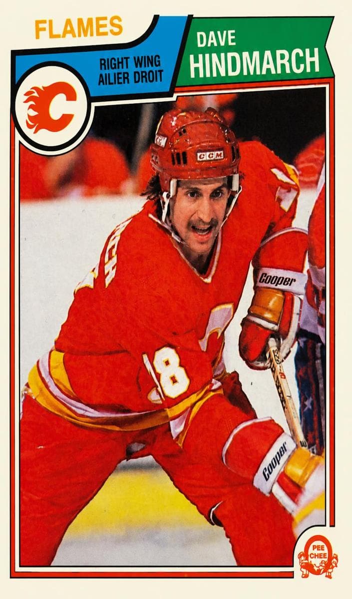 Dave Hindmarch 1983 topps O-Pee-Chee