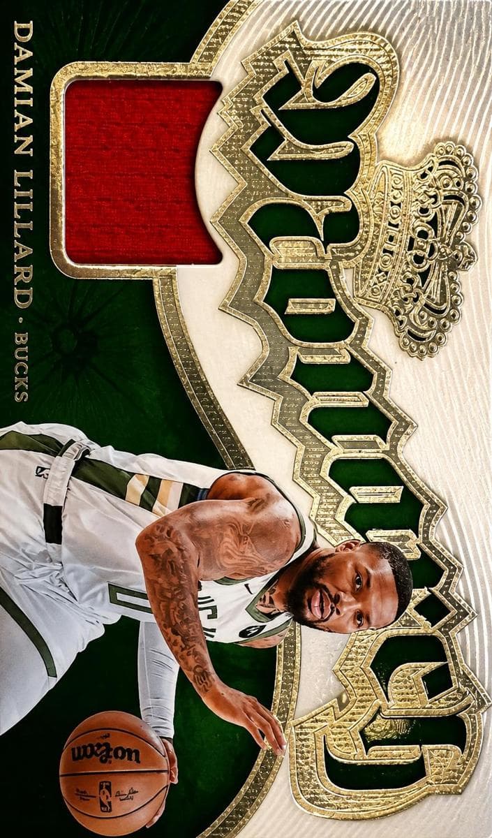 Damian Lillard 2023 panini Panini Crown Royale