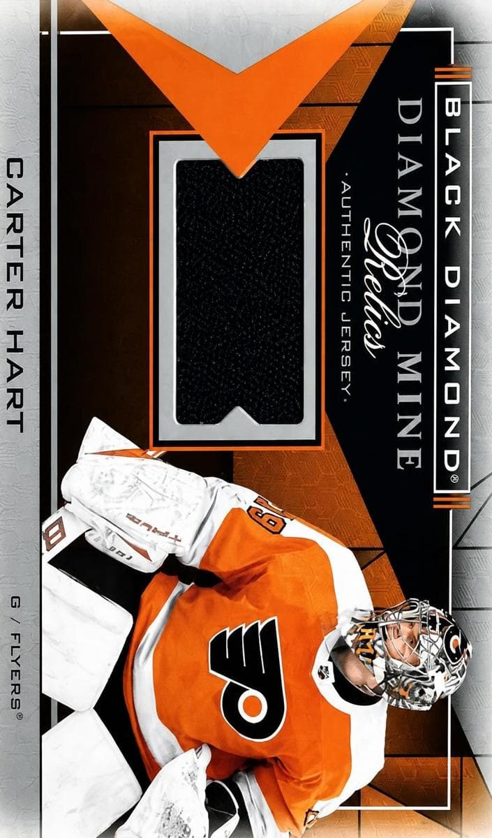 Carter Hart 2021 upper-deck Upper Deck Black Diamond