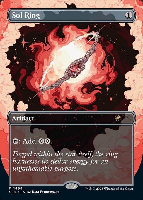 Sol Ring 2019 Magic: The Gathering Secret Lair Drop Borderless