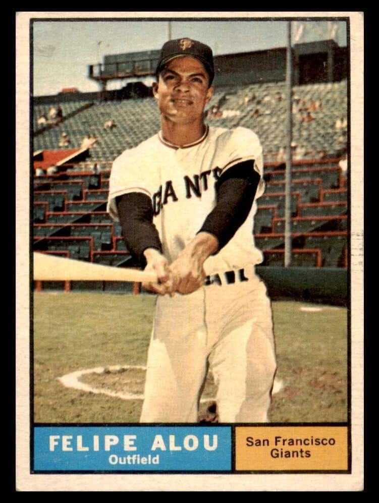 Felipe Alou 1961 topps Topps