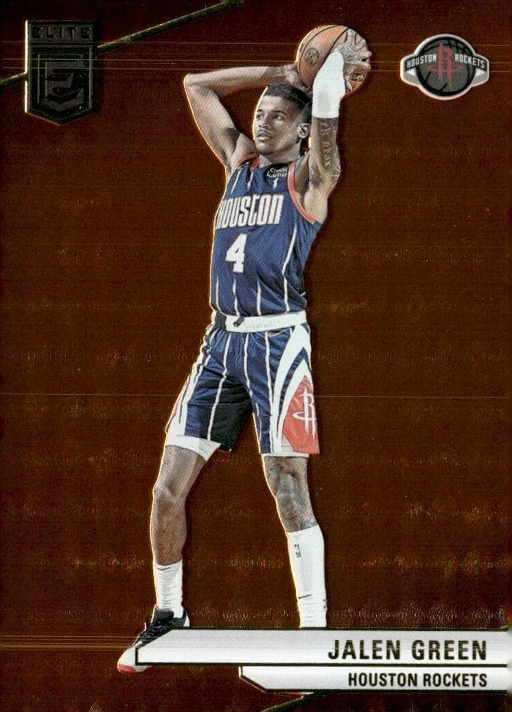 Jalen Green 2023 panini Donruss Elite