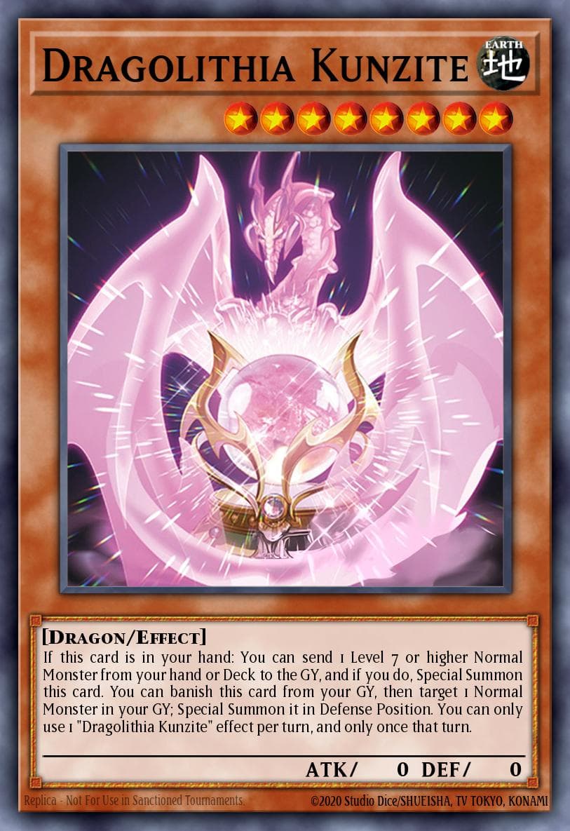 Dragolithia Kunzite 2025 Yu-Gi-Oh! Alliance Insight