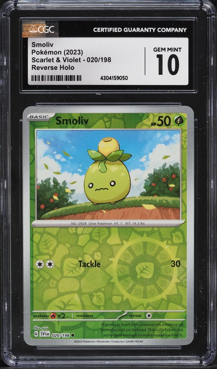 Smoliv trading card